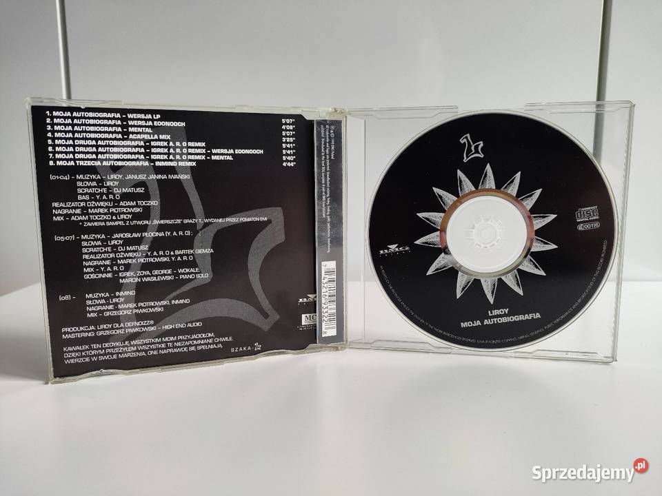 Płyta CD LIROY Moja autobiografia EP 1998 Zawiercie sprzedam