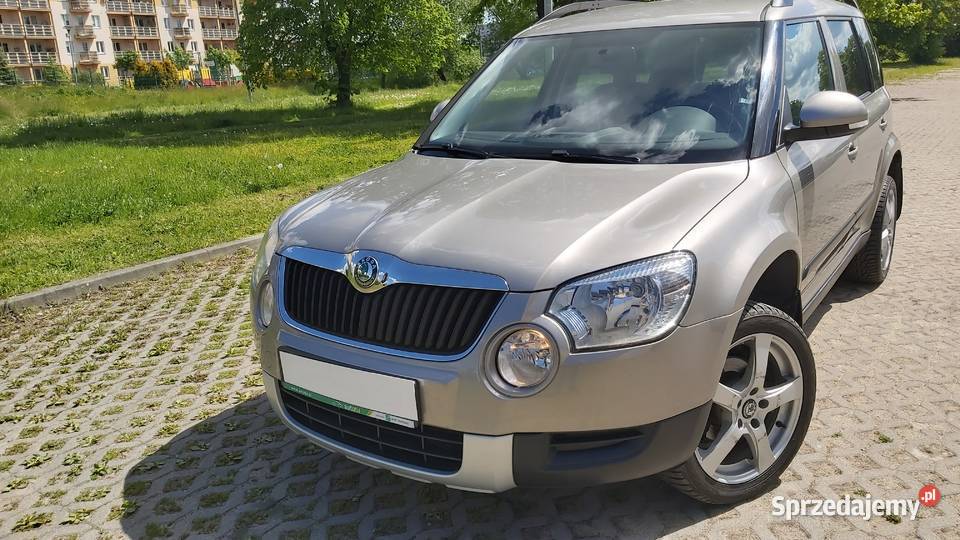 SKODA YETI 12iKat 105 ALU KLIMA AUTOMAT welurowa tapicerka warmińsko-mazurskie