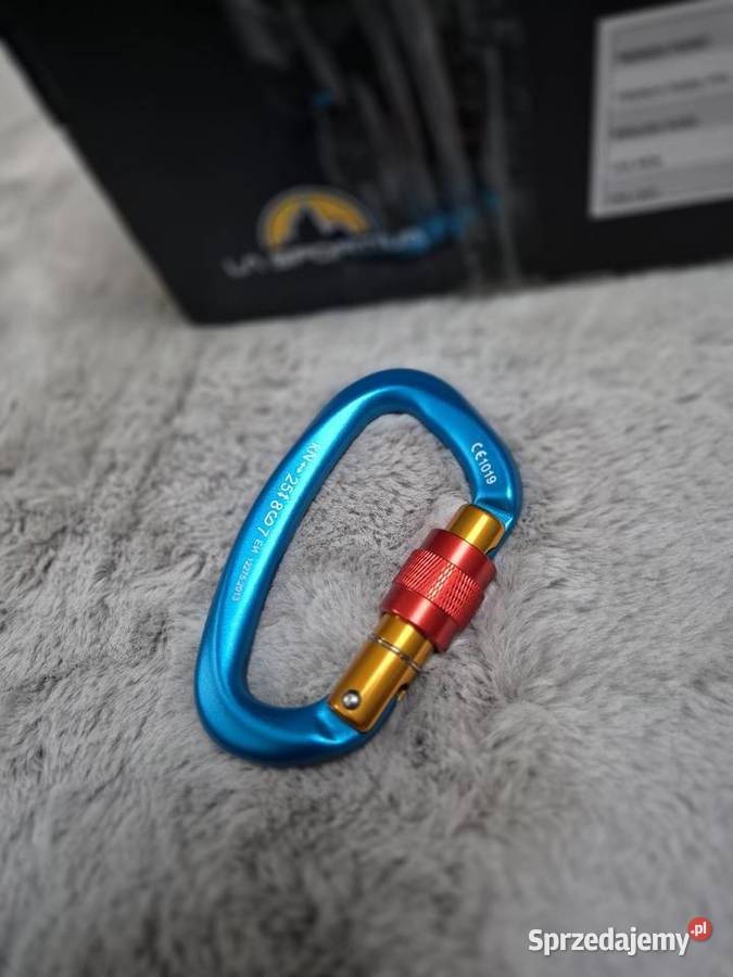 Nowy karabinek wspinaczkowy zakrecany 25kN Kraków