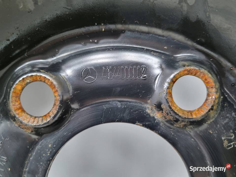 KOŁO DOJAZDOWE Mercedes ML W164 dojazdówka 15590 Samochodowe Chełm