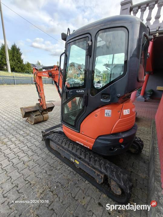 Minikoparka Kubota U203EU 2019 Kobiernice