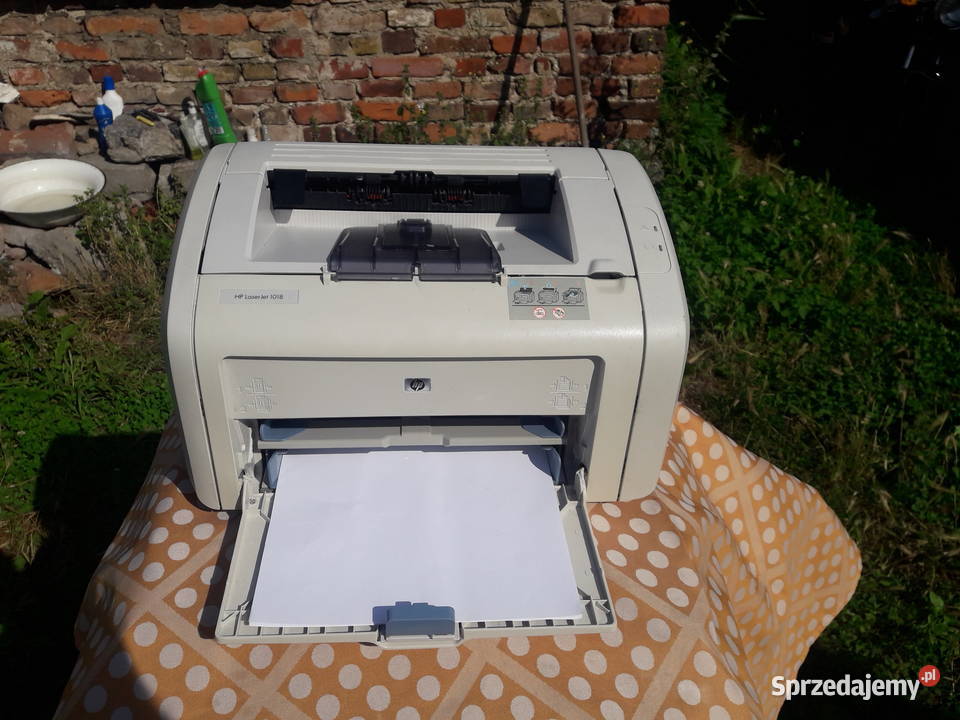 Drukarka laserowa HP LASERJET 1018 tanie USB Miłosław