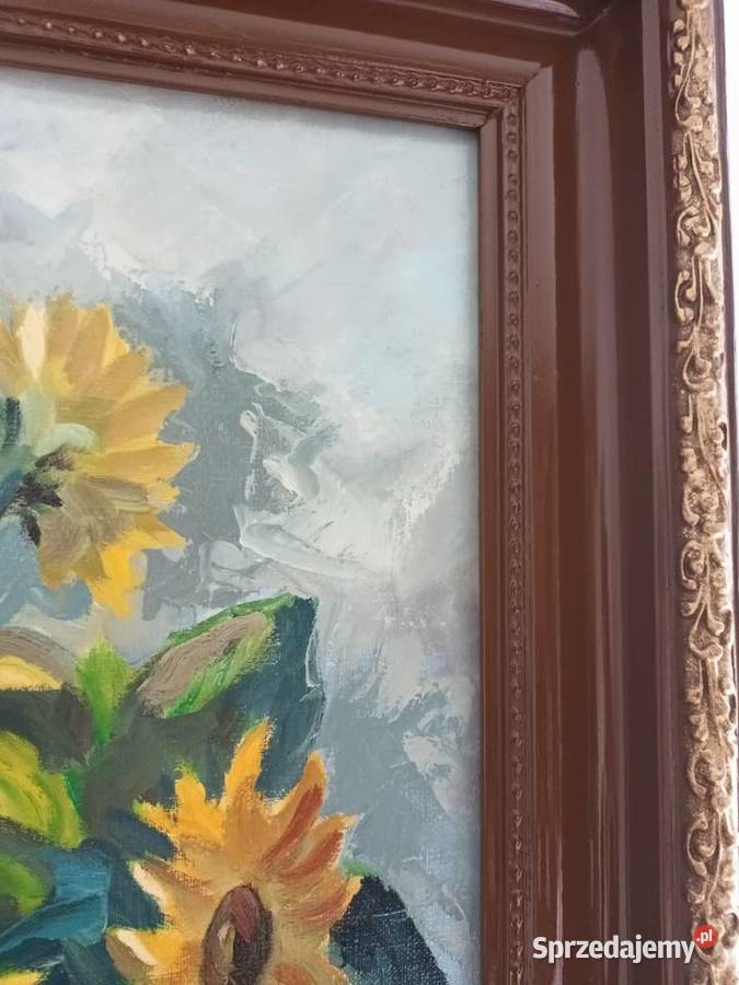 Obraz na płótnie kwiaty w wazonie akwarela sprzedam