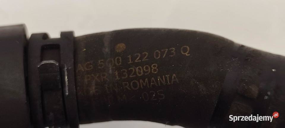 VW TIGUAN II RURA PRZEWÓD WODY 5QF122073A Węże chłodnicy