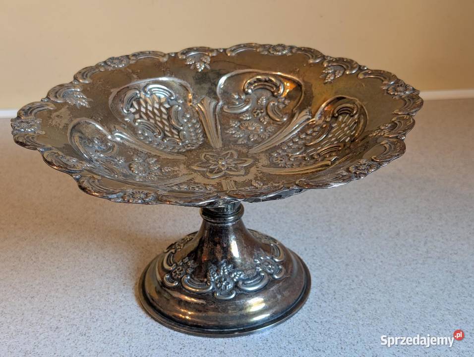 Patera na nóżce RR S Sheffield EPNS RICHARD