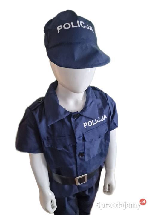 kostium Policjanta przebranie na bal maskowy Dla Dziecka Biała Podlaska
