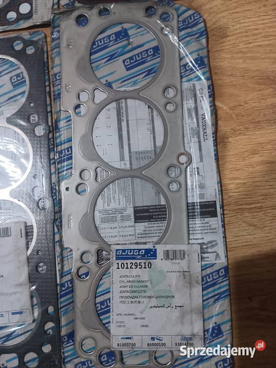 Uszczelka pod głowicą ajusa różne Gliwice