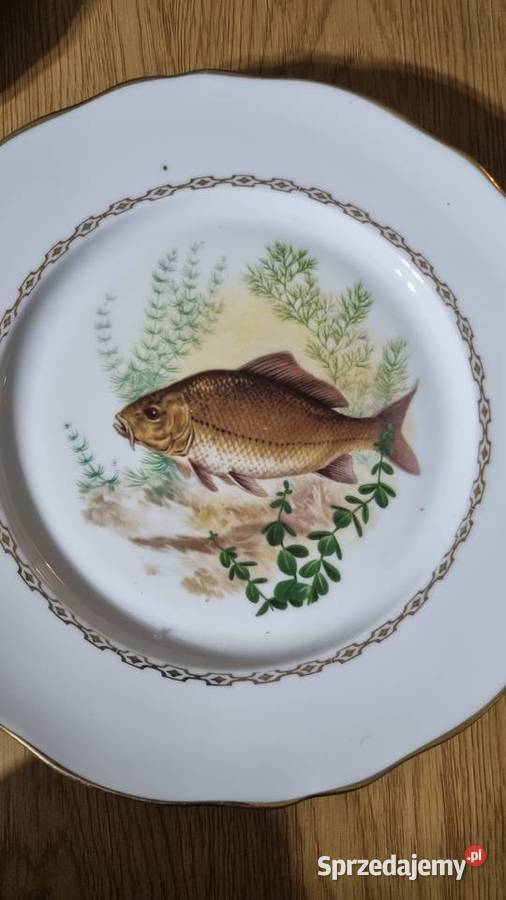 Serwis Rybny Porcelana Francuska Dom i Ogród sprzedam