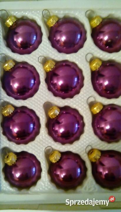 Ozdoby choinkowe PRL Szczecinek