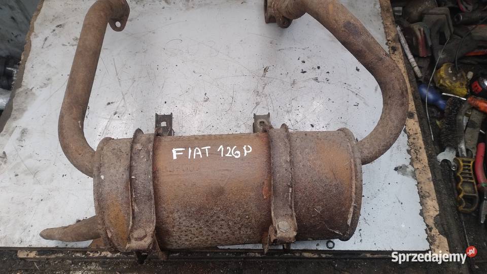 FIAT 126P Maluch tłumik wydech