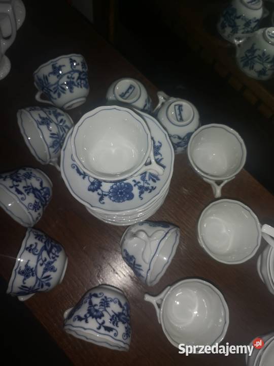 Filiżanka z wzorem cebilowym Blue Danube pomorskie Gdańsk