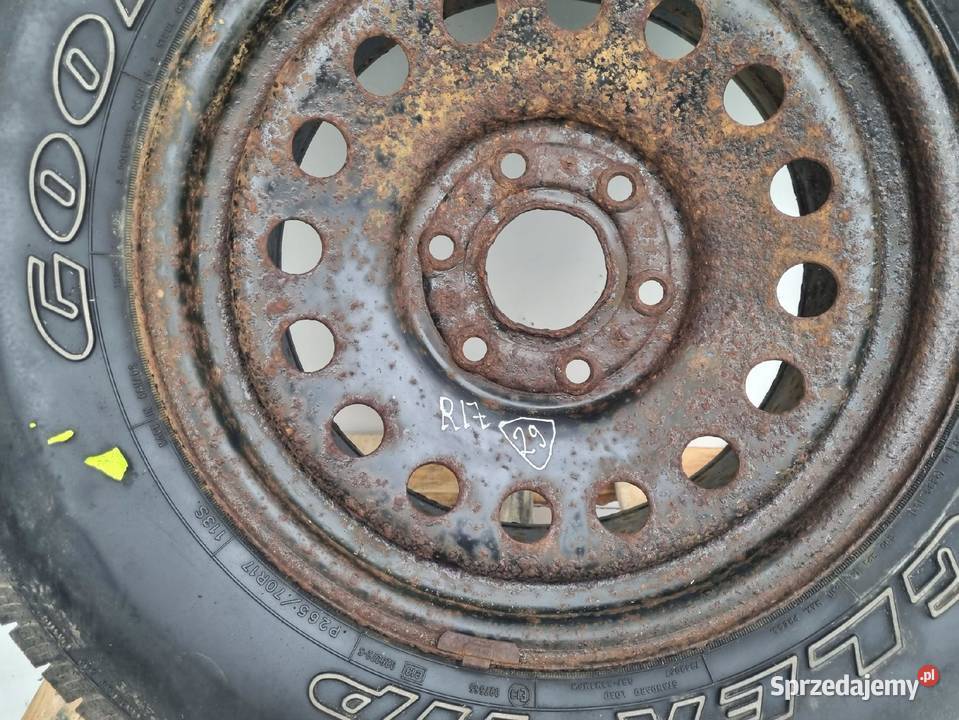 Pajero Ram Ranger KOŁO ZAPASOWE Zapas felga Rudka