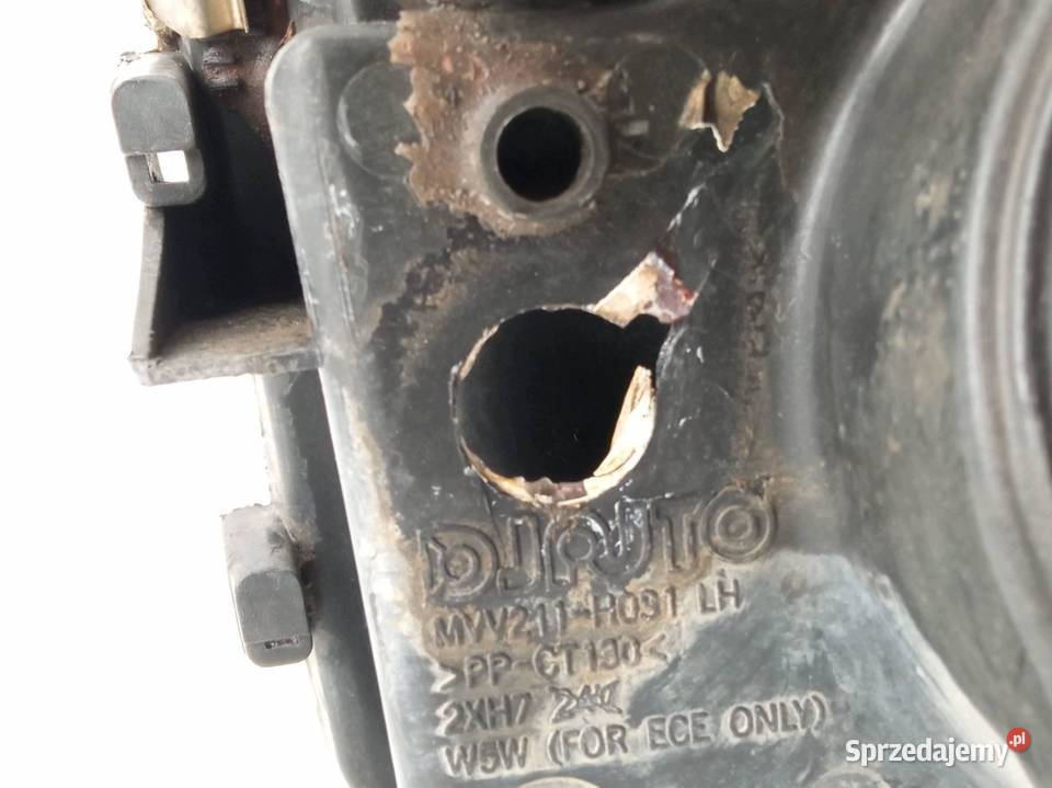 LAMPA PRZÓD LEWA EU Volvo S70 I 19962000
