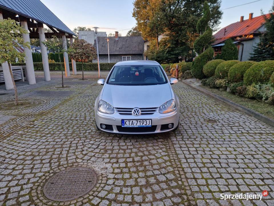 VW Golf V 19 TDI BKC Klimatronic Navi aluminiowe felgi Ryglice