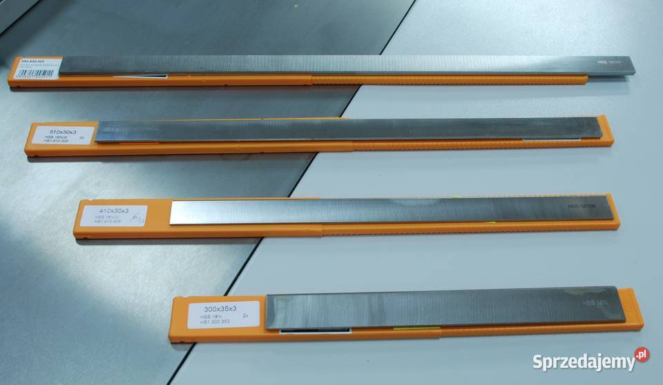 Nóż do strugarek heblarek grubościówek 520x35x3 Stalowa Wola