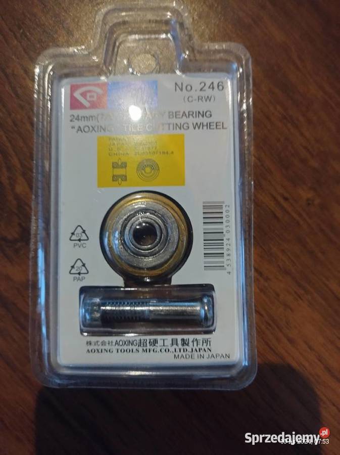 Kółko tnące do glazury i terakoty wzmocnione Lasocice sprzedam