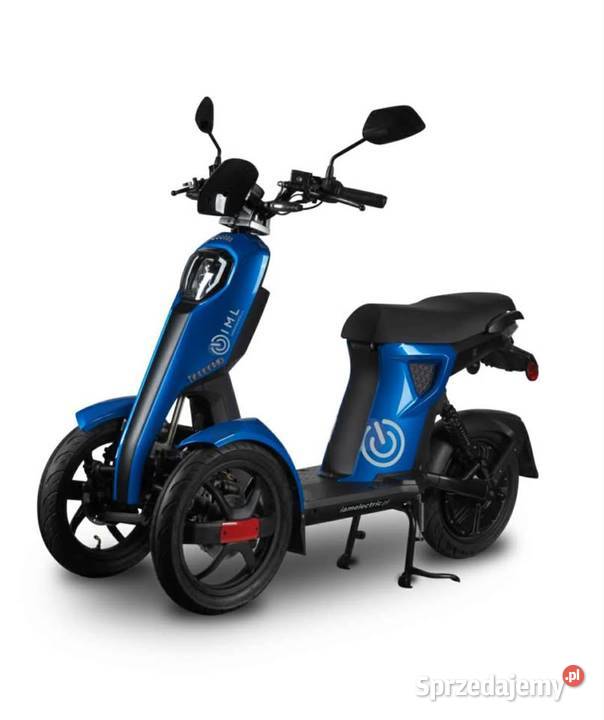 Nowy skuter elektryczny TRIKE niebieski Motoryzacja Grabów nad Prosną