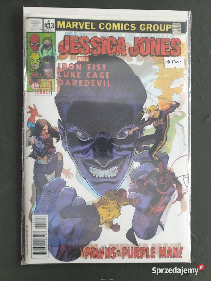 Marvel TeamUp Annual SpiderMan Jessica Jones Gdynia sprzedam
