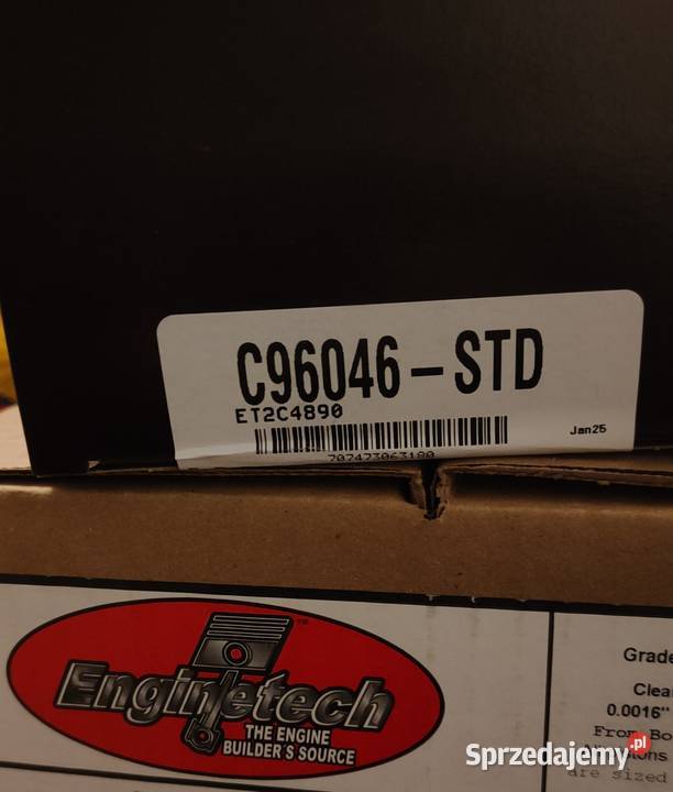 Pierścienie tłokowe Chrysler Dodje Jeep VW