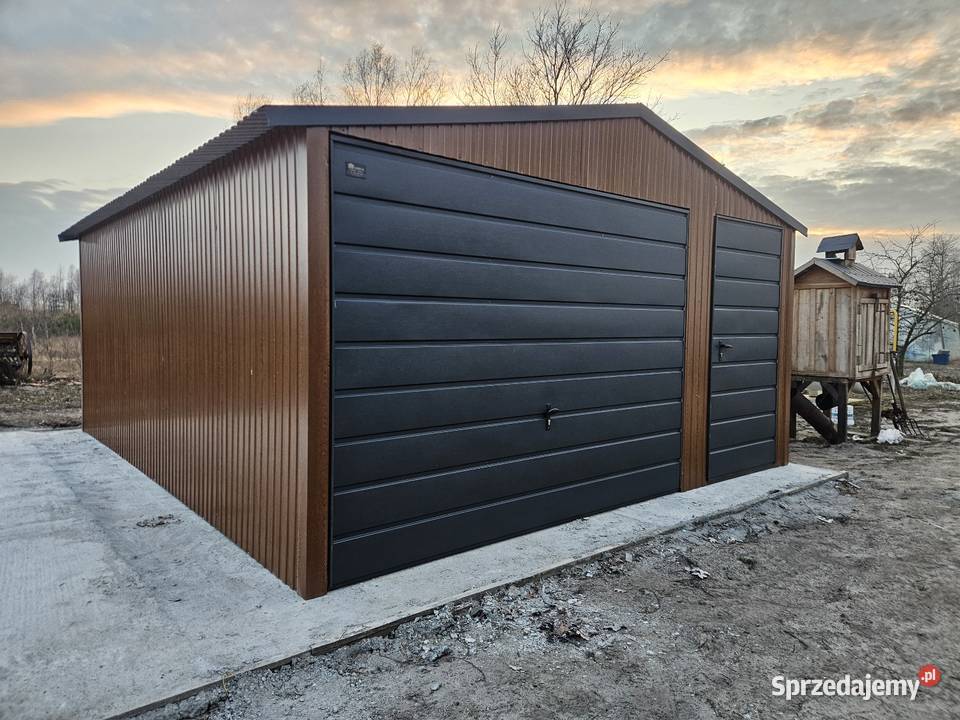 5x6 Garaze Blaszane Garaż Blaszany Blaszak Tarnów