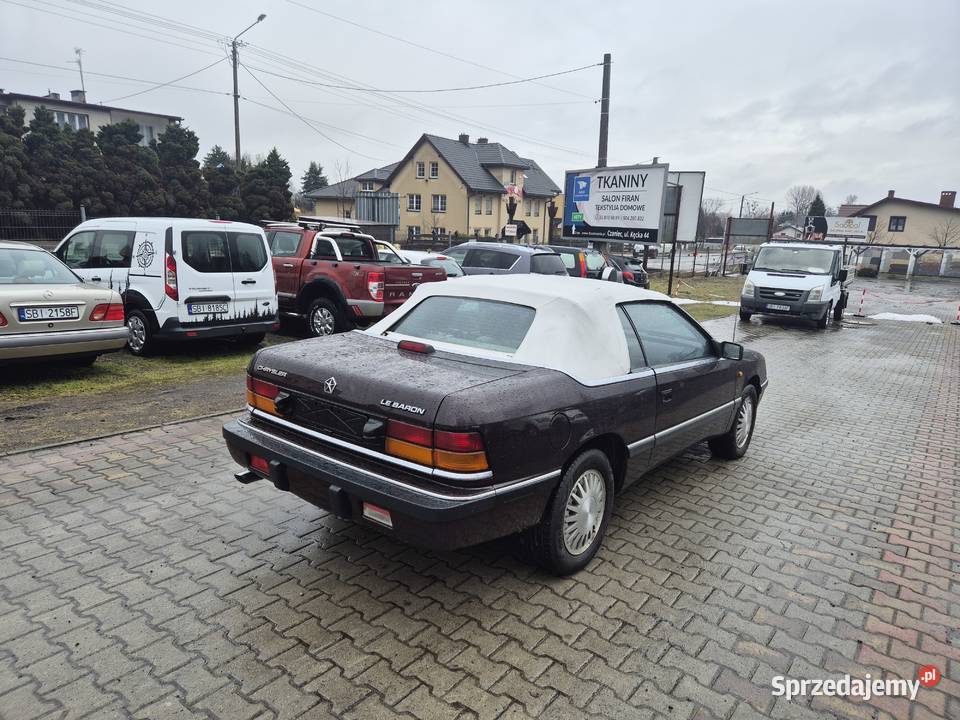 Chrysler LeBaron III Cabrio 30 V6 82 FULL Bujaków
