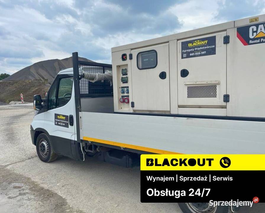 Agregaty Prądotwórcze Wynajem 247 3kW 500kW Usługi Warszawa