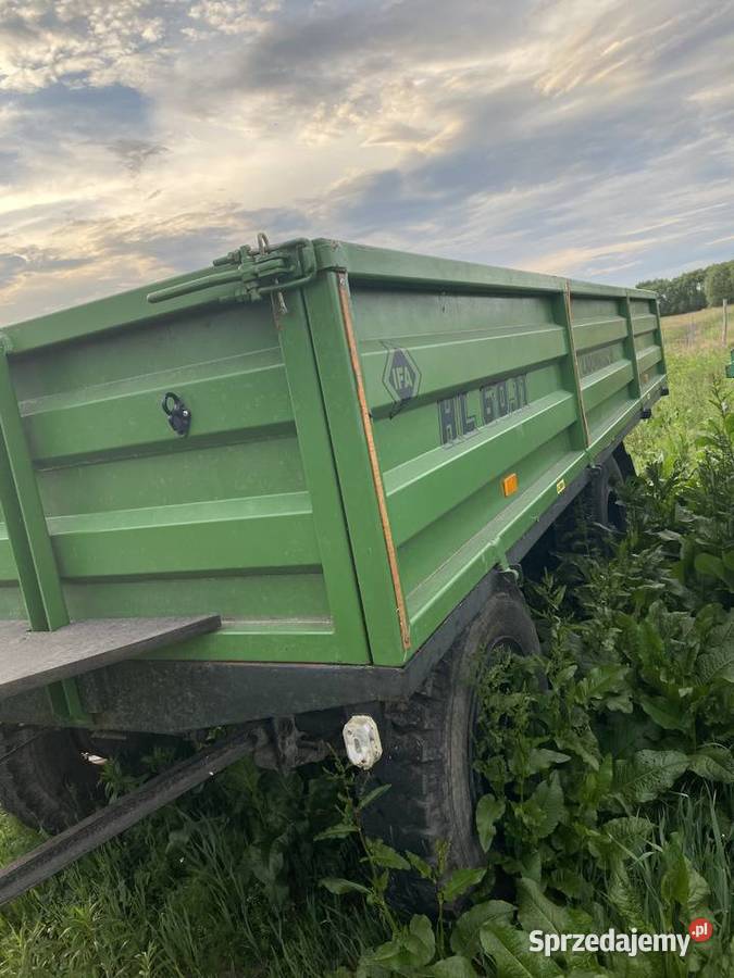 Przyczepa Ifa hl 6011 3011 autosan d47 d35 Maszyny rolnicze Lubin