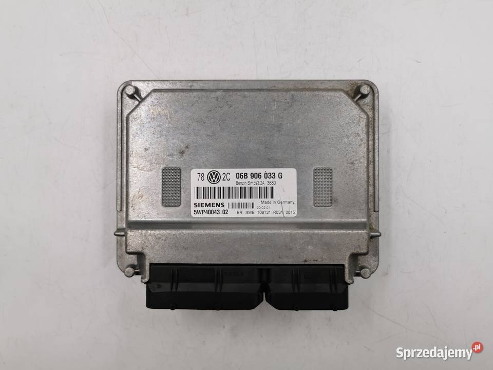 Sterownik Silnika VW Passat B5 20 AZM 06B906033G Wyszków