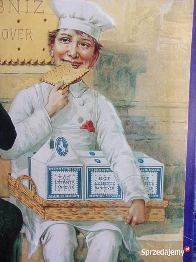Replika orginalnej reklamy z przed lat firmy Warszawa