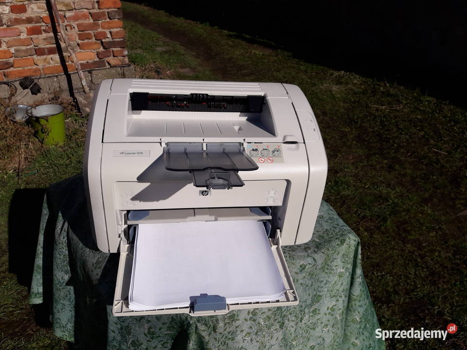 Drukarka laserowa HP LASERJET 1018 tanie Drukarki i skanery wielkopolskie sprzedam