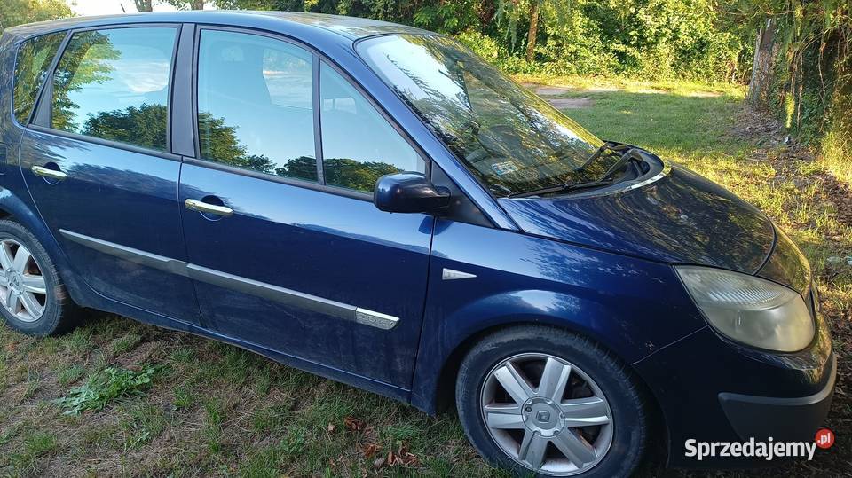 Renault Scenic II 20 gaz wielofunkcyjna kierownica warmińsko-mazurskie Kętrzyn