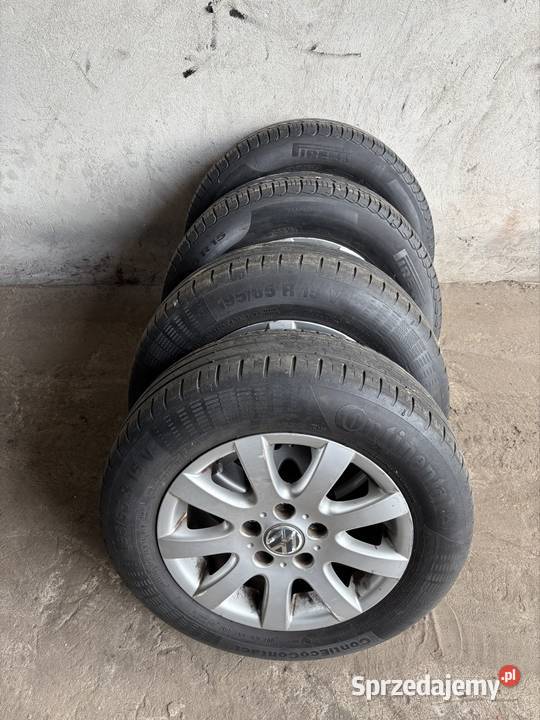 Felgi koła opony 5x112 15 Volkswagen Skoda Seat wielkopolskie Grodziec sprzedam