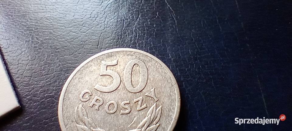 Stare monety 50 groszy 1968 PRL Polska Numizmatyka Lesko