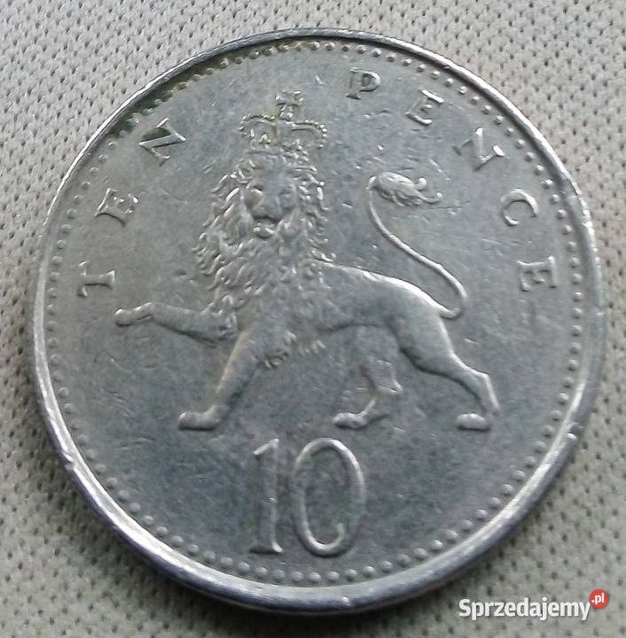 WIELKA BRYTANIATEN PENCE1992 r 2 Legionowo