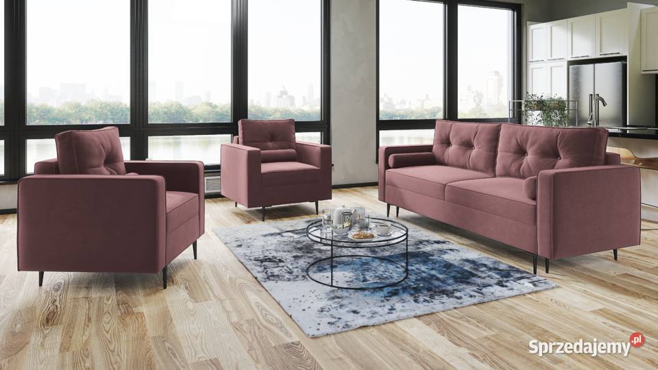 Zestaw MELVILE 311 tkanina małopolskie Brody