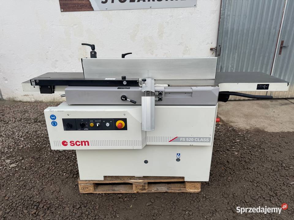 Strugarka Wyrówniarko grubościówka SCM FS 520 Kalwaria Zebrzydowska