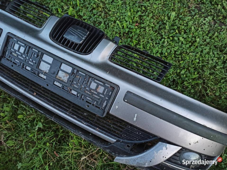 SEAT LEON 1M MK1 ZDERZAK PRZEDNI LS7U HALOGENY Milejów-Osada