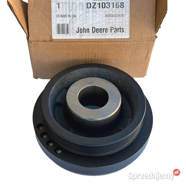 DZ103168 Koło pasowe z amortyzatorem John Deere Do ciągników mazowieckie