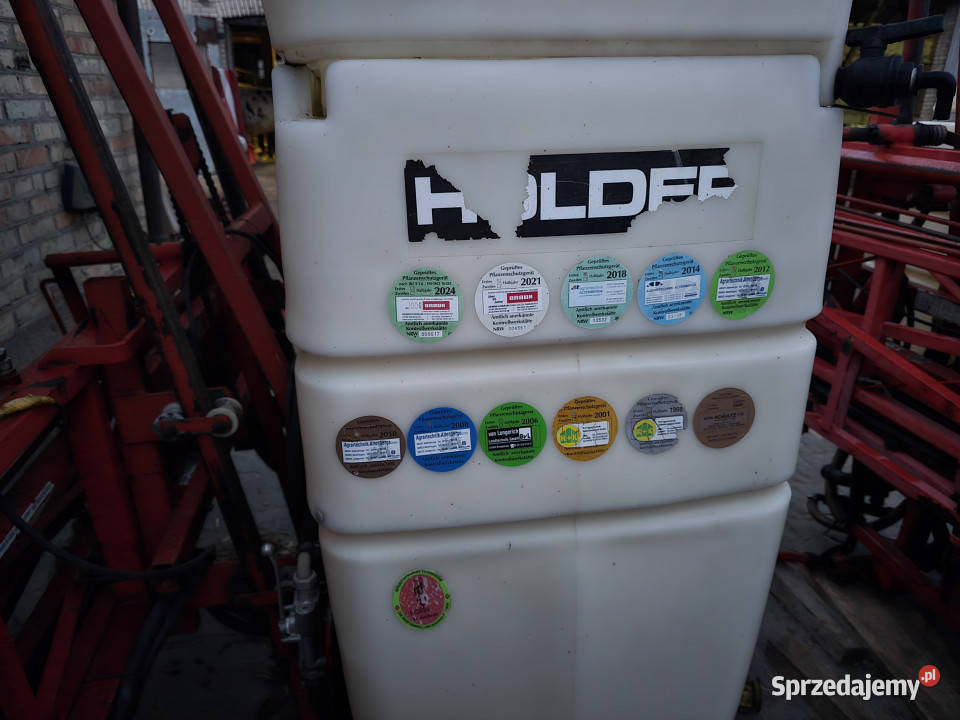 Opryskiwacz HOLDER F715 HM 15 m 1100 L sterownik Zawieszane Tymianki-Skóry