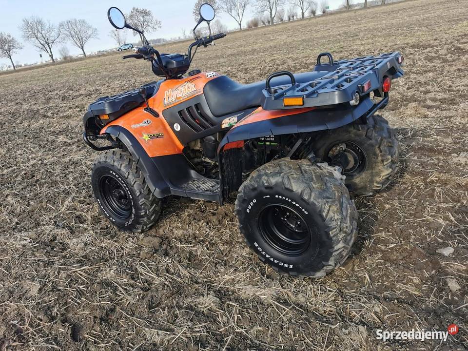 Quad Linhai Hytrack 320 4x4 homologacja l7e elektryczny starter Rawicz
