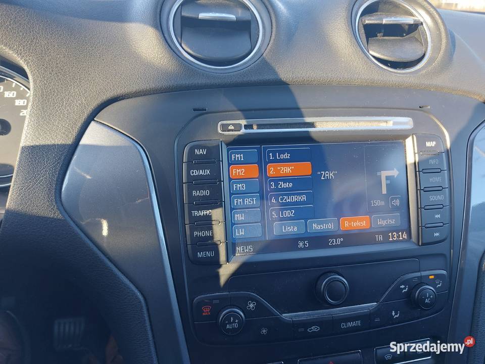 Ford Mondeo 16 MK4 w wersji Titanium welurowa tapicerka Łódź