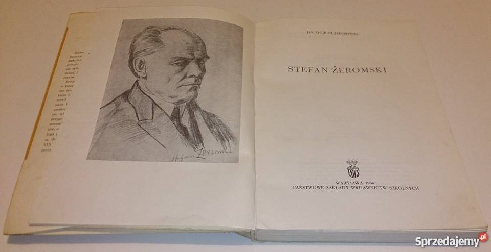 Jan Zygmunt Jakubowski Stefan Żeromski Książka Rogoźnik