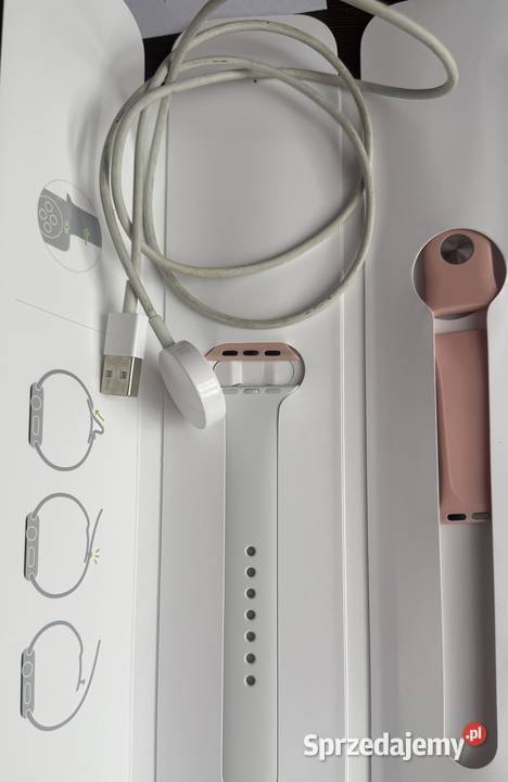 Apple Watch 3 Silver 38 mm stan Opole
