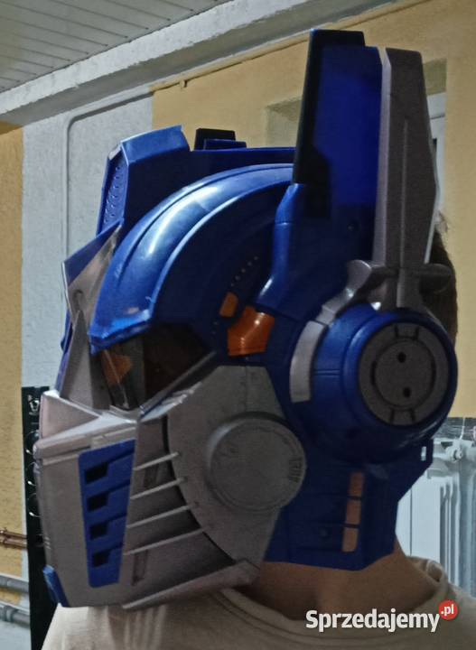 Maska transformers gadająca Optimus Prime Sokołów Małopolski