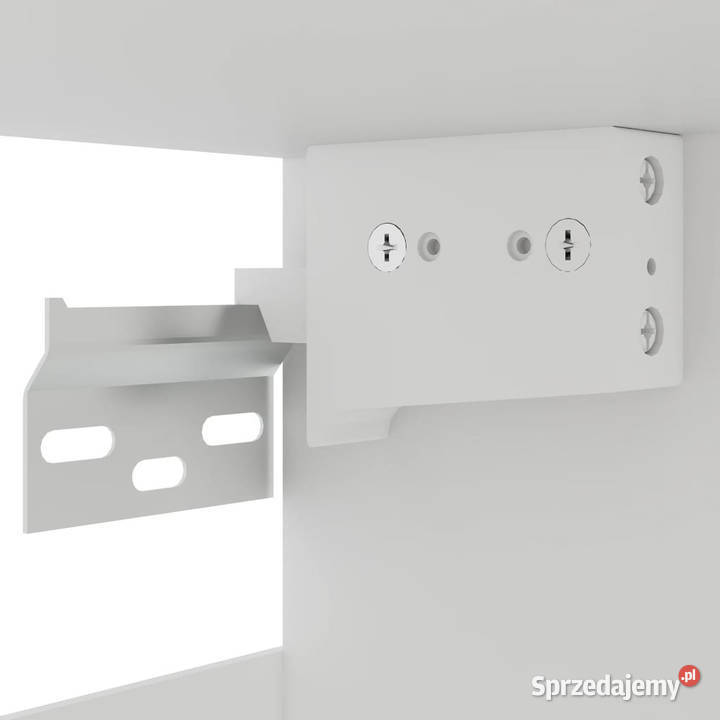 Szafka wisząca z szybą szarość betonu 60x31x60 mazowieckie