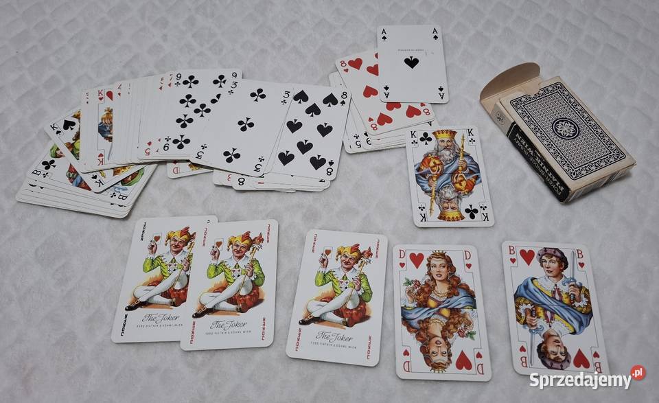 Karty do gry 55 No 1197 Piatnikwien Kolekcje śląskie Czeladź