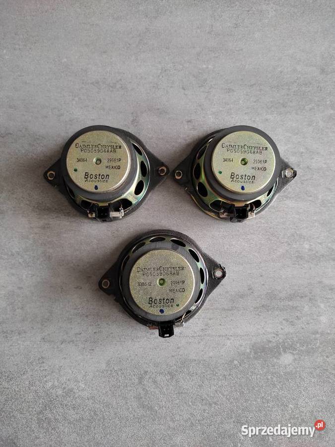 Głośniki deski BOSTON Chrysler 300c komplet Pozostałe Gorlice