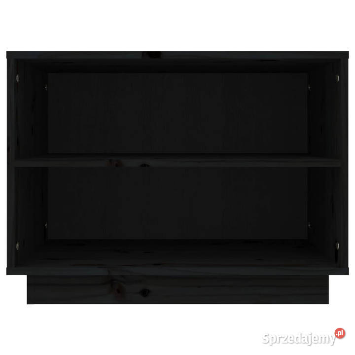 Szafka na buty czarna 60x34x45 lite drewno mazowieckie Warszawa