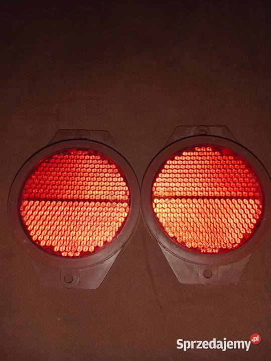 Odblaski do przyczepy ciągnika kombajnu PRL