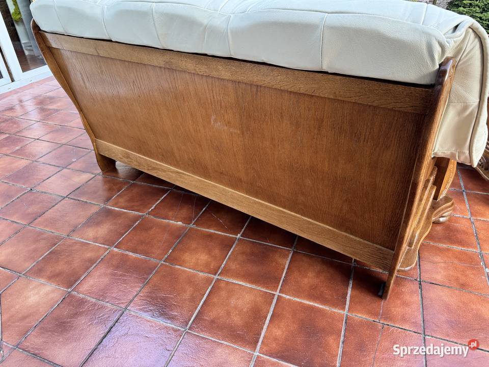Zestaw mebli skórzanych wypoczynek skóra fotele Meble do salonu mazowieckie Sulbiny
